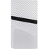 White Carbon Fiber Specialty Texture Material PS5 Pro Disk Console Skin