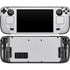 White Carbon Fiber Specialty Texture Material Steam Deck Handheld Gaming Computer OLED Skin