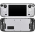 White Carbon Fiber Specialty Texture Material Steam Deck Handheld Gaming Computer Skin