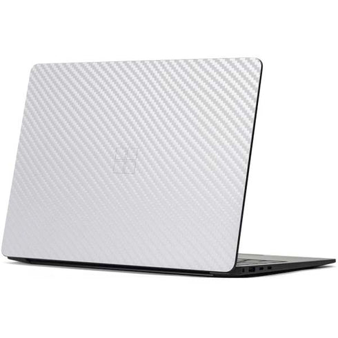 White Carbon Fiber Specialty Texture Material Surface Laptop 7 13.8in Skin