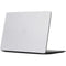 White Carbon Fiber Specialty Texture Material Surface Laptop 7 13.8in Skin