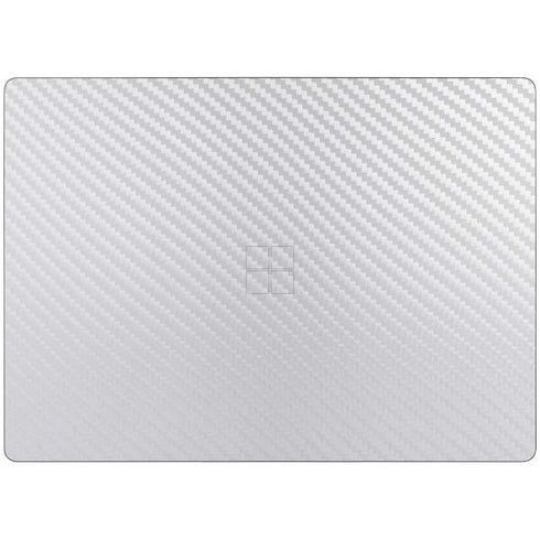 White Carbon Fiber Specialty Texture Material Surface Laptop 7 15in Skin
