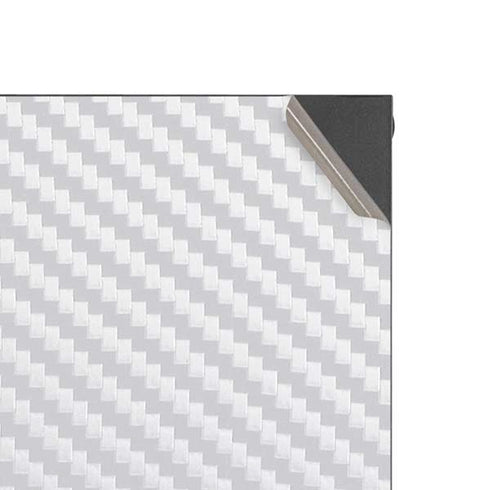 White Carbon Fiber Specialty Texture Material XBox Series X Digital Edition Console Skin
