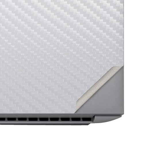 White Carbon Fiber Specialty Texture Material HP ZBook Fury 16 G10 Skin