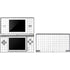 White Grid Nintendo Skins