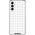 White Grid Gabb Phone 4 Clear Case