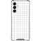 White Grid Galaxy A16 5G Clear Case