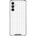 White Grid Galaxy A16 5G Clear Case