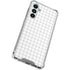 White Grid Galaxy A16 5G Clear Case