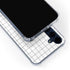 White Grid Galaxy A35 5G Clear Case