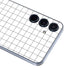 White Grid Galaxy A35 5G Skin