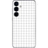 White Grid Galaxy S25 Plus Skin