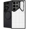 White Grid Galaxy S25 Ultra Kickstand Case