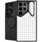 White Grid Galaxy S26 Ultra Kickstand Case