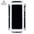 White Grid Galaxy Z Flip6 Clear Case