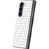White Grid Galaxy Z Fold5 5G Skin