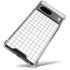 White Grid Google Pixel 8a Clear Case