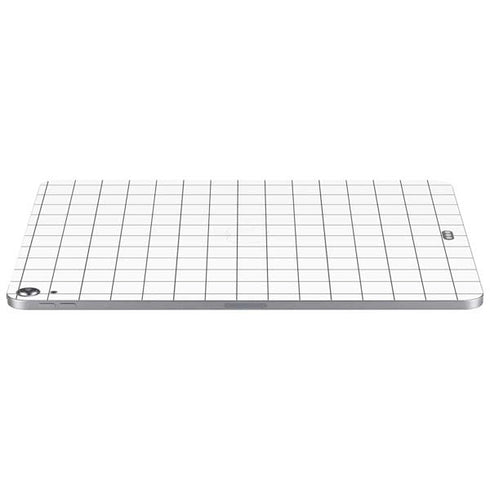 White Grid Apple iPad Air Skin