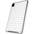 White Grid iPad Cases