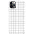 White Grid iPhone Cases