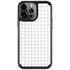 White Grid iPhone Cases