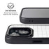 White Grid iPhone 14 Plus Kickstand Case