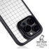 White Grid iPhone 14 Pro Kickstand Case