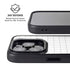 White Grid iPhone 14 Pro Max Kickstand Case