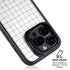 White Grid iPhone 14 Pro Max Kickstand Case