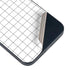 White Grid iPhone 15 Skin