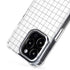 White Grid iPhone 16 Pro MagSafe Case