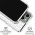 White Grid iPhone 16 Pro Max Clear Case