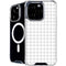 White Grid iPhone 16 Pro Max MagSafe Case