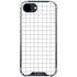 White Grid iPhone 16e Clear Case