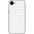 White Grid iPhone 16e Skin