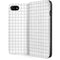 White Grid iPhone SE (2nd & 3rd Gen) Folio Case