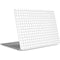 White Grid Apple MacBook Air Skin
