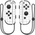 White Grid Nintendo Skins