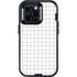 White Grid Otterbox Defender iPhone Skin
