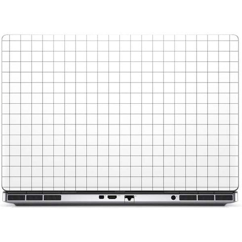 White Grid Dell Precision Skin