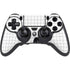 White Grid PlayStation PS4 Skins