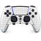 White Grid PS5 DualSense Edge Pro Controller Skin
