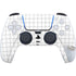 White Grid PS5 Pro Bundle Skin