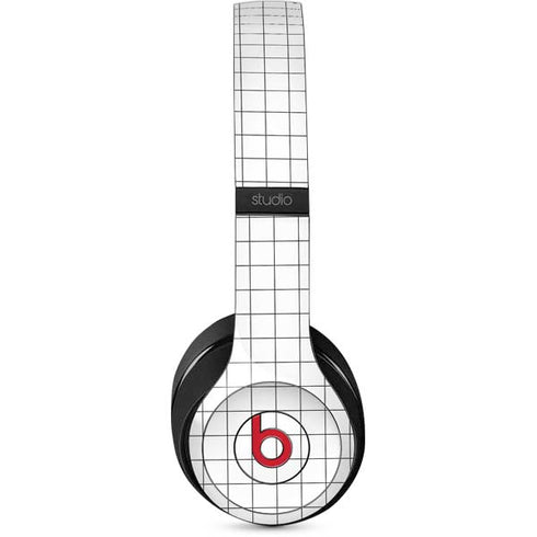 White Grid Studio Wireless Skin