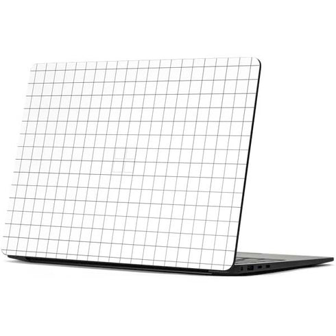 White Grid Surface Laptop 7 15in Skin
