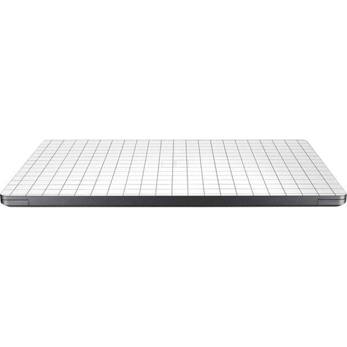 White Grid Surface Laptop 7 15in Skin
