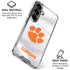 Clemson University White Jersey Galaxy S26 Clear Case