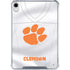 Clemson University White Jersey iPad 11th Gen (2025) Clear Case