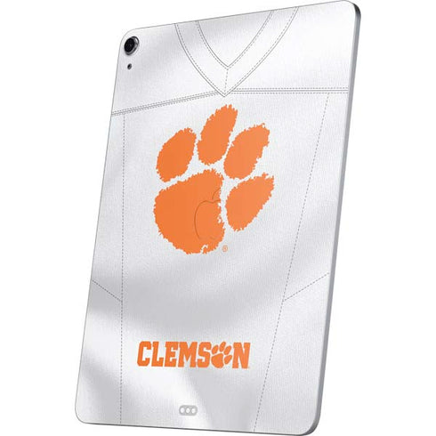 Clemson University White Jersey Apple iPad Air Skin