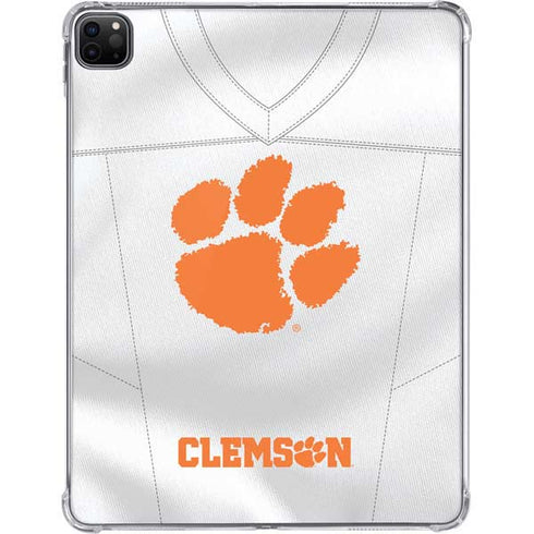 Clemson University White Jersey iPad Pro 11in (2024) Clear Case